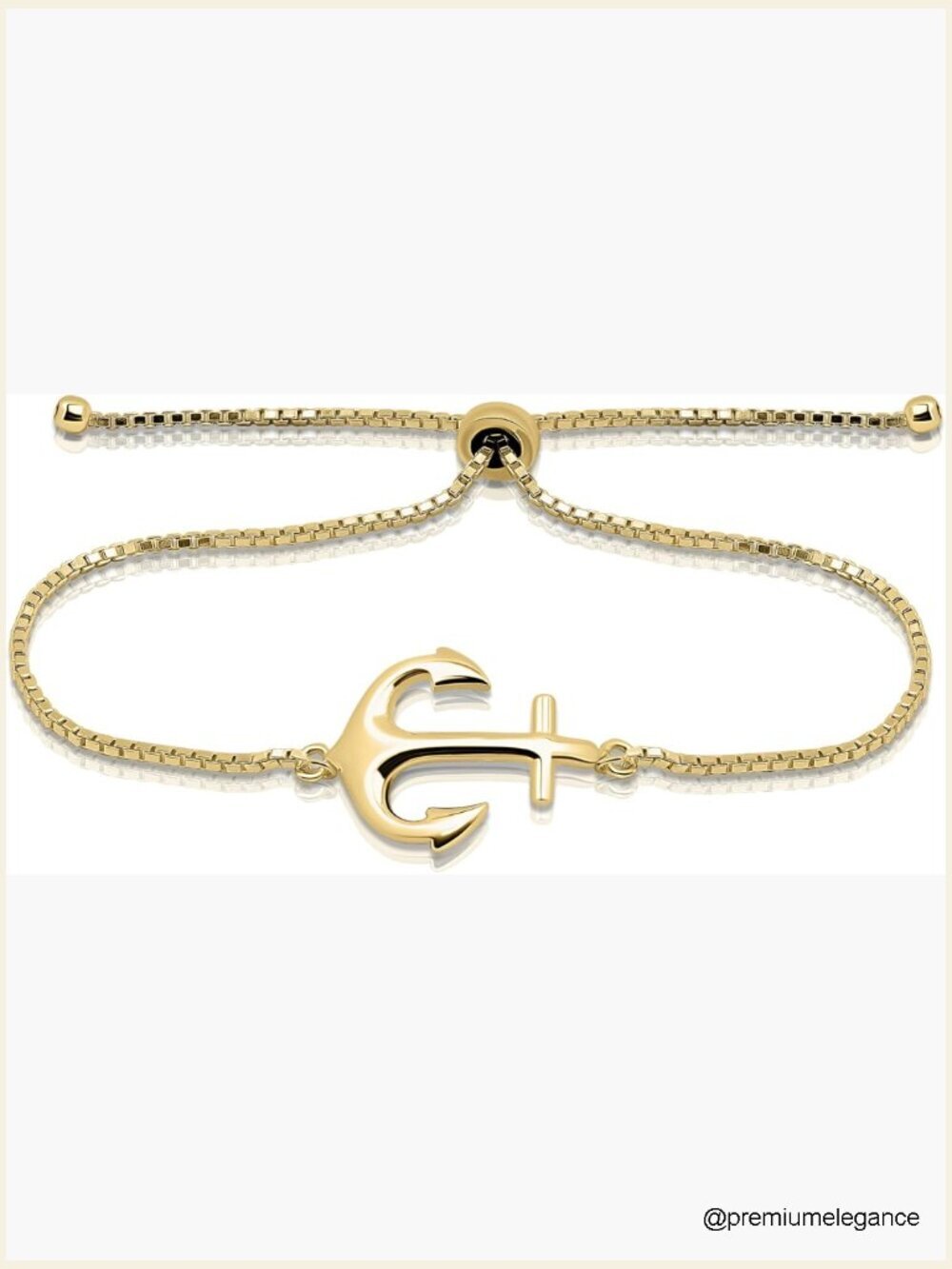 Sterling Silver Anchor Bracelet Hypoallergenic Adjustable 6-10 Inch Men Women